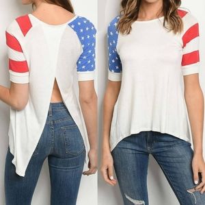 American Flag Tee